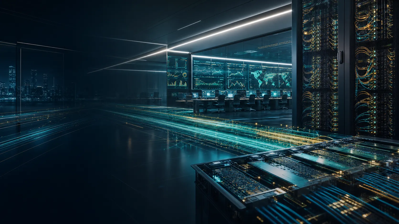 Enterprise server and trading infrastructure